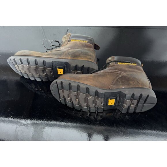 Caterpillar Birmingham Mens Steel Toe Slip Resistant Work Boots Size 10.5 WIDE main image 6